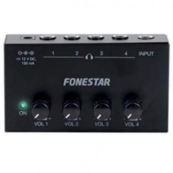 Amplificatore per Cuffie Quattro Ingressi