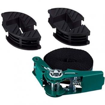 Tensor de cinta de carraca Wolfcraft 3441000 con 4 mordazas, 4 m