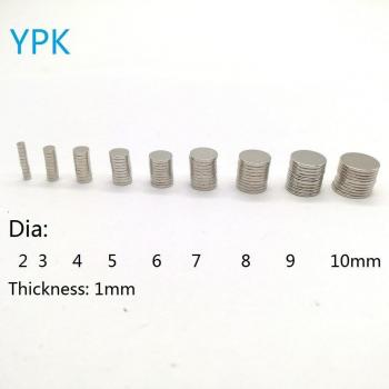 20 PCS Strong NdFeB Disc Magnets 2*1 3*1 4*1 5*1 6*1 7*1 8*1 9*1 10*1