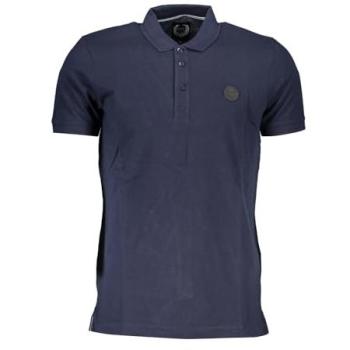 Blue Cotton Polo Shirt by Gian Marco Venturi (XL)