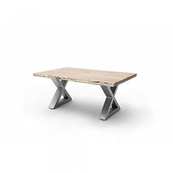 MCA furniture Couchtisch Cartagena, Massivholz mit Baumkante