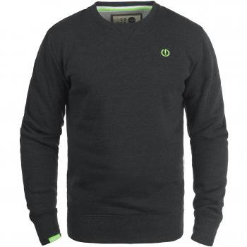 Benn Felpa Solid Verde e Grigio