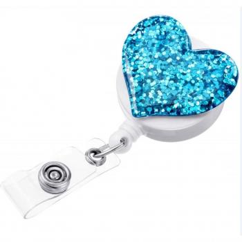 Badge Porte-Cœur Strass