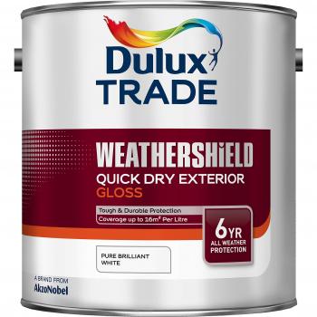 WeatherShield Quick Dry Exterior Gloss 2.5 L – Dulux Trade