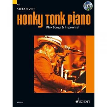 Honky Tonk Piano: Play Songs & Improvise!. Klavier. Ausgabe mit CD.