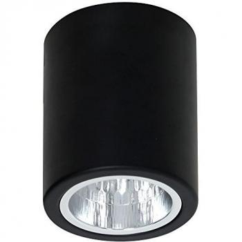 Elegante schwarze E27 Wandleuchte und Deckenleuchte für Flur und Küche