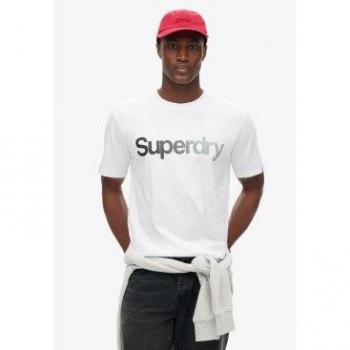 Superdry Baumwollshirt »CORE LOGO FADE«