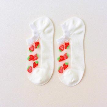 Estilo Fruta Invisible 6 Pares
