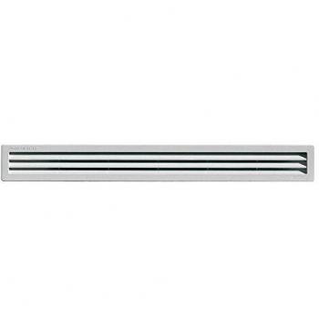 Moustiquaire intégrée grille de ventilation PVC rectangulaire First Plast 515x60 mm