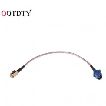 Connecteur d’antenne GPS : Fakra C vers SMA mâle, câble d’extension RG316