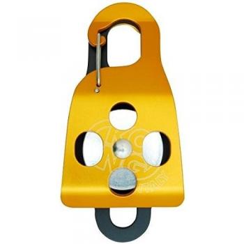 Open Cable Mount – Twin Wire Aluminum Pole, Orange Ball Bearings