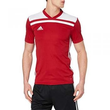 Adidas Regista 18 JSY Maillot enfants, Rouge/Blanc, FR : S (Taille Fabricant : 7-8A)