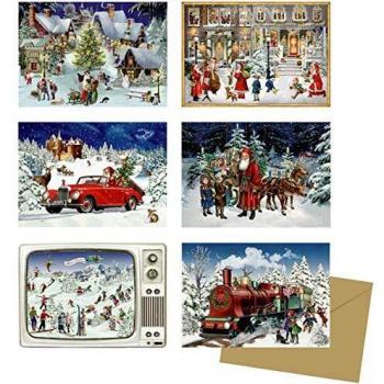Miniatur-Adventskalender-Sortiment