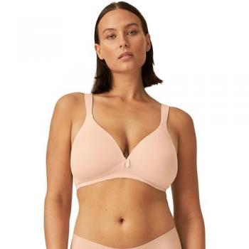 T-Shirt-BH NATURANA Gr. 95, Cup B, beige (puder)