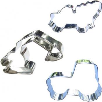 Construction Vehicle Biscuit Molds