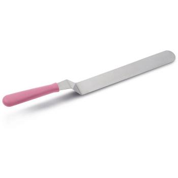 Spatule d'angle Guardini VOGLIA DI CAKE DESIGN 40x3,5 cm Plastique et acier Rose