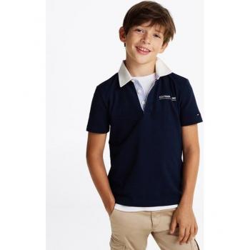 Polos Tommi Hilfiger Maniche Corte 16 Anni Navy Dark Night