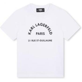 Jean Chic Karl Lagerfeld Camiseta Blanca 12Años