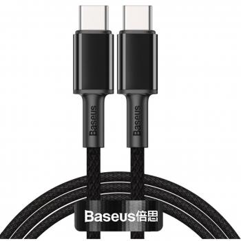 Baseus 2m USB-C naar USB-C Oplaadkabel 100W Zwart