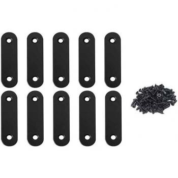Schwarz Edelstahl Halterungen 60mm
