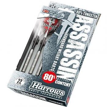 Harrows Assassin Ringed Heavy 80% Tungsten Steel Tip Darts