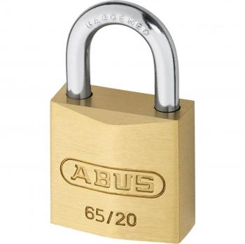 ABUS 65/20mm Brass Padlock Keyed Alike