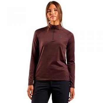 Odlo Damen Midlayer Fleece mit Halbreißverschluss Essentials Ceramiwarm 200