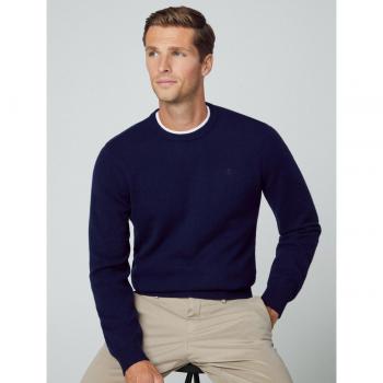 Hackett London Maglione Hm703019 Blu M