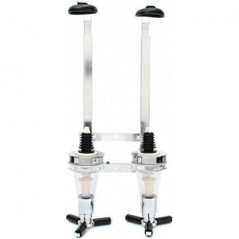 2-Bottle Liquor Dispenser Wall Rack