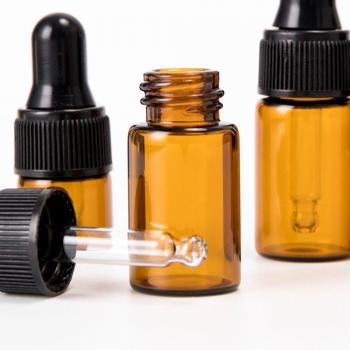 Frasco Cuentagotas Rellenable de 1/2/3/5 ML para Aceites Esenciales