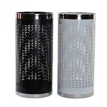 White Steel Umbrella Console – Contemporary Design