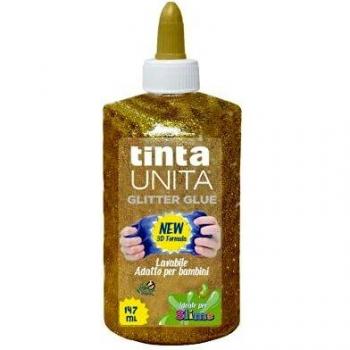 Colla Glitter Tinta Unita 147ml Verde per Slime