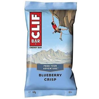 Natural Energy Bar by CLIF, Blueberry Crisp, 68g, Pack of 12