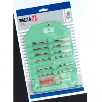 Kit de tornillos Bahco 1006: 6 destornilladores Phillips reversibles