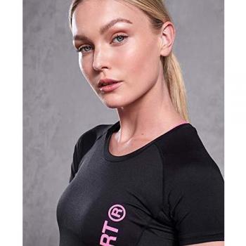 Superdry Core Top Sportivo Mesh Nero, Taglia 6, Donna