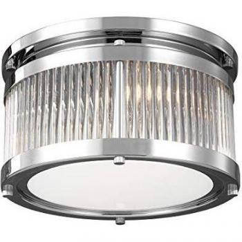 Paulson Chrome IP44 Ceiling Light