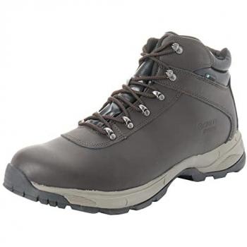 Hi-Tec Eurotrek Lite Waterproof Hiking Boots for Men, Brown, UK Size 12
