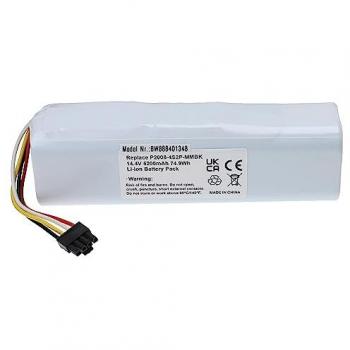 VHBW Compatible Li-Ion Battery for Dreame RL55L / W10 / RLS5 Vacuums, 5200mAh, 14.4 Volt