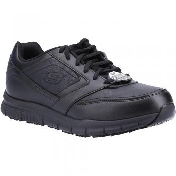 Nampa Skechers Chaussures de Sécurité Noir UK 6