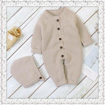 Kinderen Winter Romper met Muts