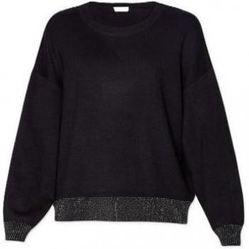 Liu Jo Eleganter Strickpullover in Schwarz