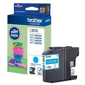 CARTUCCIA BROTHER LC-221C (260 PAGINE) CIANO