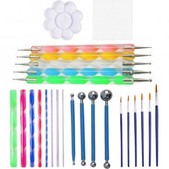 25 PCS Dotting Tools for Mandala Painting