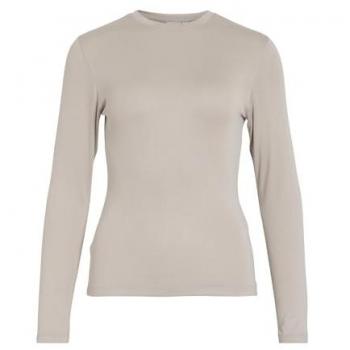 Vila Langarmshirt VIALEXIA O-Ausschnitt L/S TOP