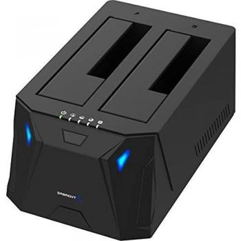 HDD/SSD Gehäuse für 2,5/3,5 Zoll Festplatten mit USB 3.0 Offline Klon Station