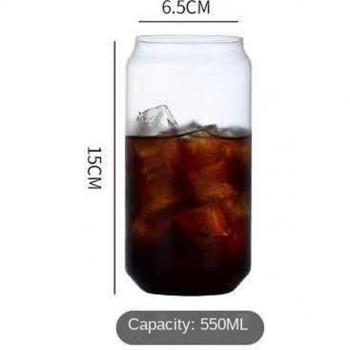 Tasse de boisson froide en verre