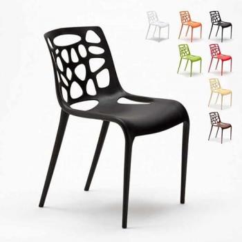 Amazing Home Design Küchenstuhl mit UV-Schutz, Schwarz