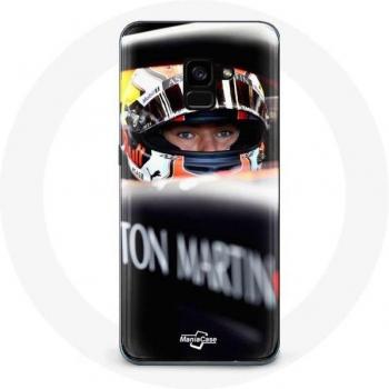 Formel 1 Hülle für Samsung Galaxy A8 Plus von Max Verstappen