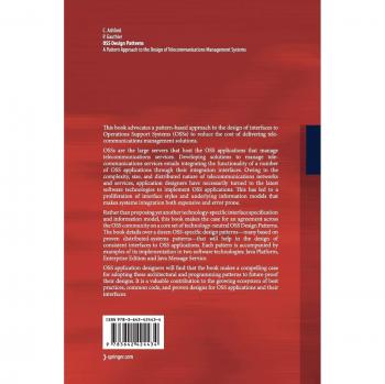 OSS Design Patterns: A Pattern Approach to the Design of Telecommunications Management Systems
