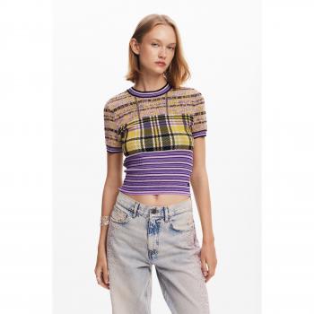 Top Mujer Desigual Estilo Lila